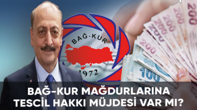 Bağ-Kur mağdurlarına geriye dönük tescil hakkı müjdesi var mı?