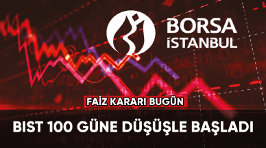 BIST 100 güne azalışla başladı