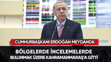 Cumhurbaşkanı Erdoğan meydanda