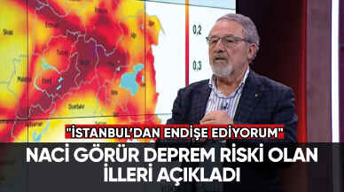 Naci Görür deprem riski olan illeri açıkladı: "İstanbul’dan endişe ediyorum"