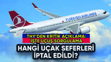 THY uçak seferleri iptal mi edildi? Uçuş sorgulama