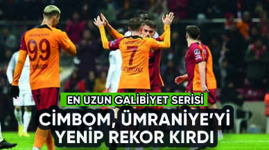 Galatasaray, Ümraniyespor'u yenip rekor kırdı