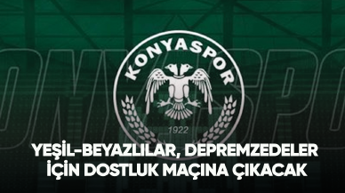 Yeşil-beyazlılar, depremzedeler için dostluk maçına çıkacak