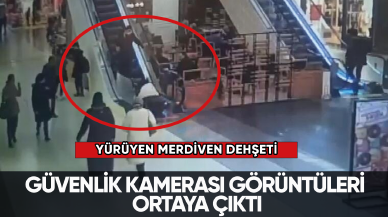 Yürüyen merdiven dehşeti! Kanlı bitti