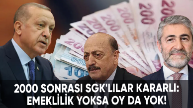 2000 sonrası SGK'lılar kararlı: Emeklilik yoksa oy da yok!