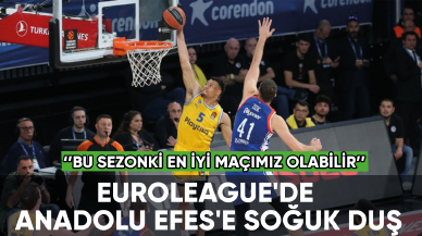 EuroLeague'de Anadolu Efes'e soğuk duş