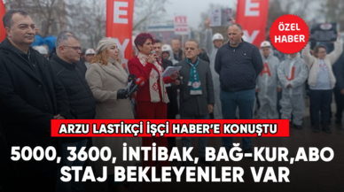 Arzu Lastikçi İşçi Haber'e konuştu!  5000, 3600, intibak, BAĞ-KUR,ABO, staj bekleyenler var