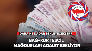 Bağ-Kur Tescil Mağdurları adalet istiyor