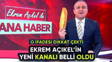 Ekrem Açıkel geri dönüyor: İşte yeni kanalı