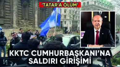 KKTC Cumhurbaşkanı Ersin Tatar'a saldırı girişimi