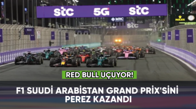 F1 Suudi Arabistan Grand Prix'sini Sergio Perez kazandı