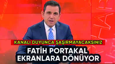 Fatih Portakal ekranlara dönüyor: İşte kanalı!