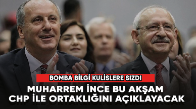 Kulislere bomba gibi bir iddia! Muharrem İnce, CHP ile anlaştı