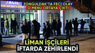 Zonguldak'ta işçiler iftar yemeğinden zehirlendi