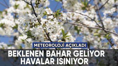 Meteoroloji açıkladı: Beklenen bahar geliyor, havalar ısınıyor