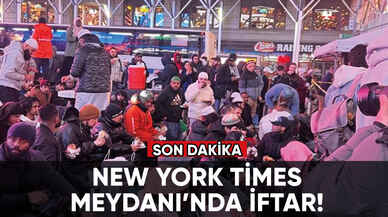 New York Times Meydanı’nda iftar!