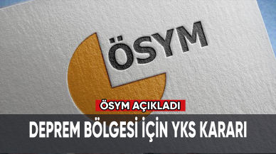 ÖSYM'den 4 il için YKS kararı