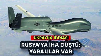 Rusya'ya İHA düştü: Yaralılar var