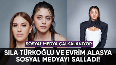 Sıla Türkoğlu ve Evrim Alasya sosyal medyayı salladı!