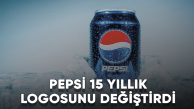 Son dakika... Pepsi 15 yıllık logosunu değiştirdi