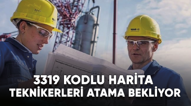 3319 kodlu harita teknikerleri atama bekliyor