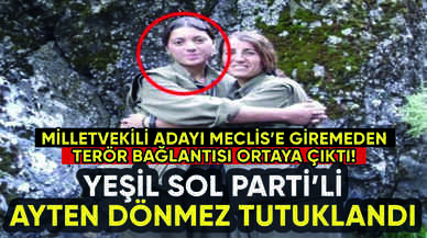 Yeşil Sol Parti milletvekili adayı Ayten Dönmez tutuklandı