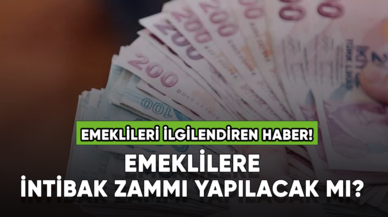 Emeklileri ilgilendiren haber! Emeklilere intibak zammı yapılacak mı?