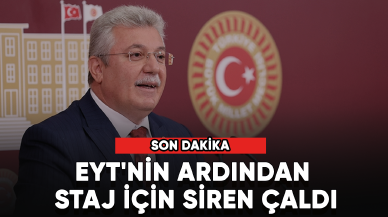 EYT'nin ardından staj için siren çaldı