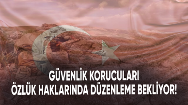 Güvenlik korucuları özlük haklarında düzenleme bekliyor!