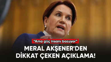 İYİ Parti Genel Başkanı Meral Akşener'den dikkat çeken açıklama!