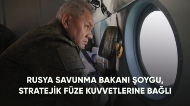 Rusya Savunma Bakanı Şoygu, Stratejik Füze Kuvvetlerine bağlı birlikleri denetledi