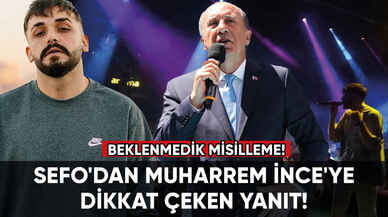 Sefo'dan Muharrem İnce'ye dikkat çeken yanıt!