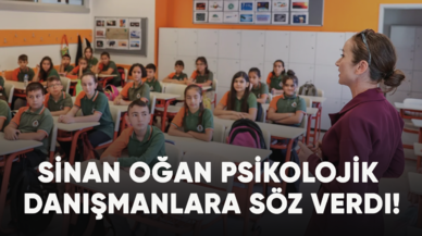 Sinan Oğan psikolojik danışmanlara söz verdi!