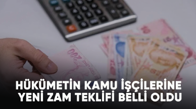 Son dakika... Hükümetin kamu işçilerine yeni zam teklifi belli oldu