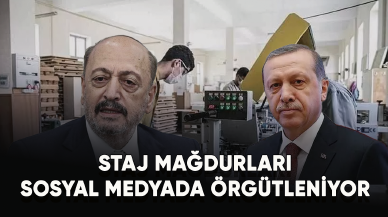 Staj mağdurları sosyal medyada örgütleniyor