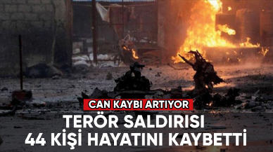 Terör saldırısı: 44 kişi hayatını kaybetti