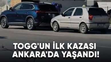 TOGG ilk kazasını Ankara'da yaptı!