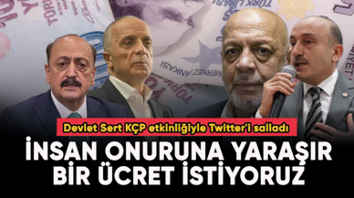 Devlet Sert KÇP etkinliğiyle Twitter'i salladı