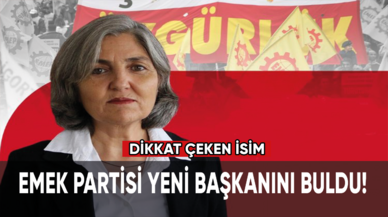 EMEK Partisi yeni başkanını buldu!