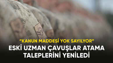 Eski uzman çavuşlar atama taleplerini yeniledi