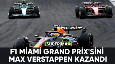 F1 Miami Grand Prix'sini Max Verstappen kazandı