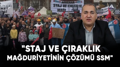 Ferhat Salman: "Staj ve Çıraklık mağduriyetinin çözümü SSM"