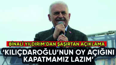 Binali Yıldırım'dan Kılıçdaroğlu'na destek: Açığı kapamamız lazım