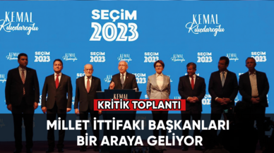 Millet İttifakı başkanları bir araya geliyor