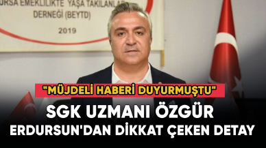 "Müjdeli haberi duyurmuştu" Özgür Erdursun'dan dikkat çeken detay