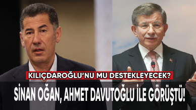 Sinan Oğan, Ahmet Davutoğlu ile görüştü!