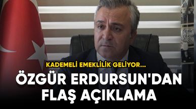 Son dakika... Özgür Erdursun'dan flaş açıklama