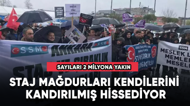 Staj mağdurları kendilerini kandırılmış hissediyor