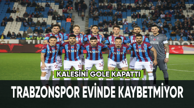 Trabzonspor evinde kaybetmiyor