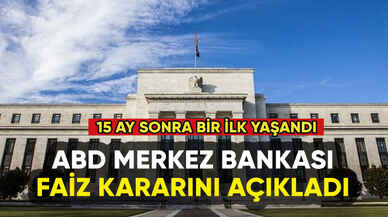 ABD Merkez Bankası (Fed) faiz kararını açıkladı